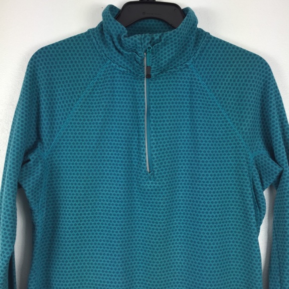 Eddie Bauer Pullover Sweater 1/4 Zip Thumb Holes - Picture 7 of 7